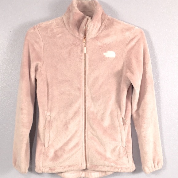 North face rose gold zipper Clearance